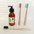 SET OF 3 BAMBOO TOOTHBRUSHES FOR ADULTS